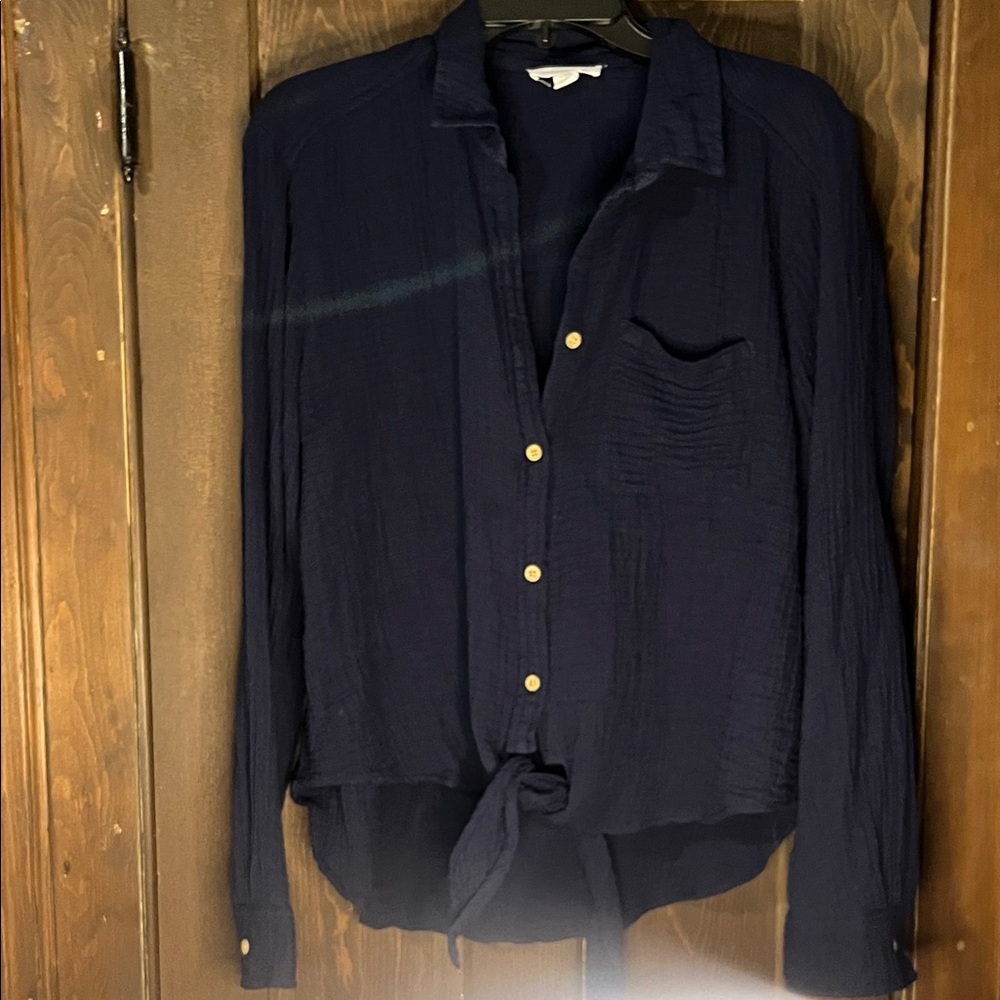 Beachlunchlounge Dark Blue Top